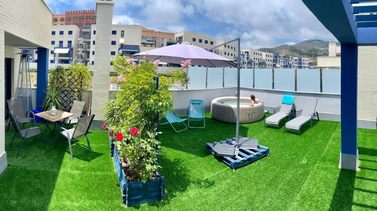 Atico 90M De Terraza, Jacuzzi Privado Y Cargador De Coche Electrico En Cabria, Almuñécar 외부 사진